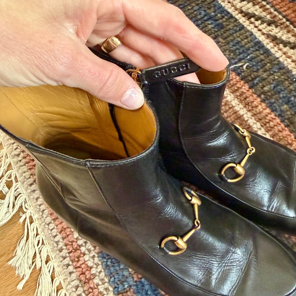 Gucci Leather Chelsea Boot - Picture 6 of 7